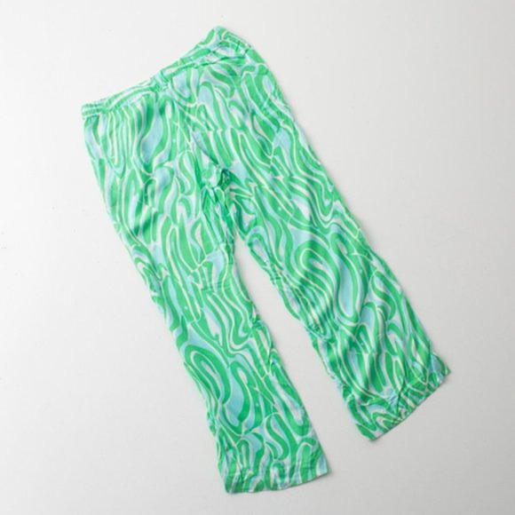 Lilly Pulitzer Cambridge Palazzo Finders Keepers Print Pants Size XS - Picture 1 of 4